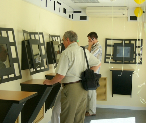 Открытие информационного зала в офисе КАМЕЛОТ