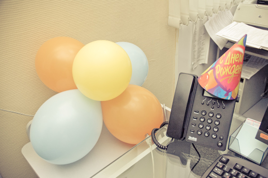 Праздничное настроение царило повсюду