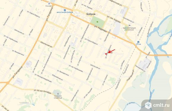 Г бобров воронежская область карта