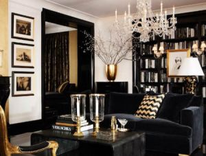 Отличительные черты арт-деко - только сдержанные сочетания