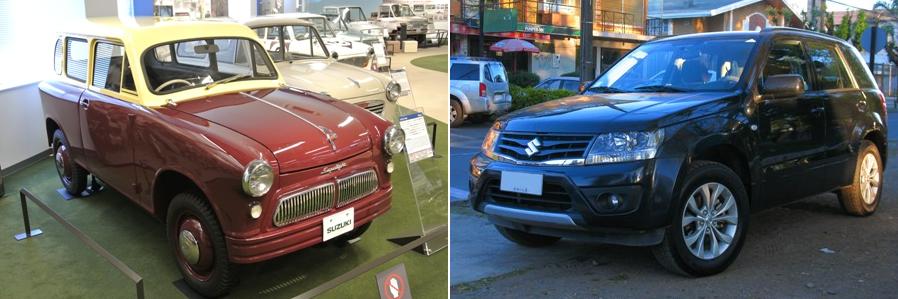 Первая и одна из последних моделей Suzuki