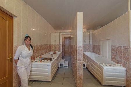 Радоновые ванны в санатории Дон