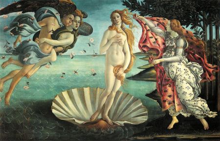 Венера у Боттичелли соответствует возрожденческим представлениям о женской красоте