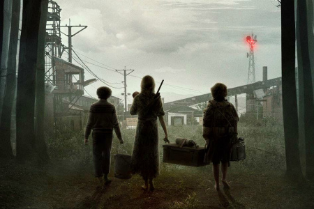 Кадр из сиквела «Тихое место — 2»