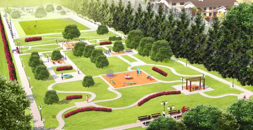 Проект поселка Парковый квартал