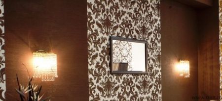 Обои в интерьере квартиры