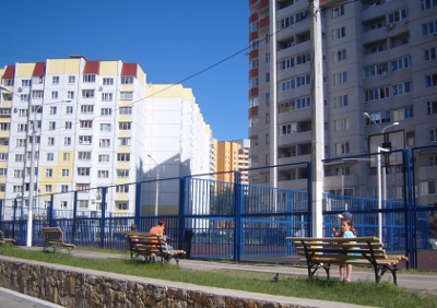 Скамейки на Минской