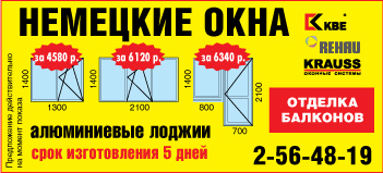 Окна, балконы, лоджии