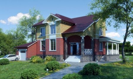 Проект коттеджа в поселке Савицкое под Воронежем