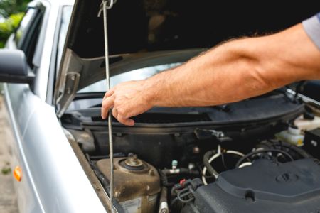 Замена масла в двигателе и коробке