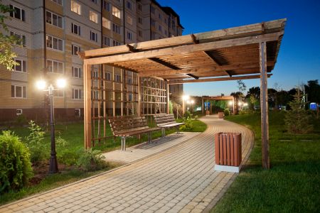 Благоустройство в ЖК Отрадное